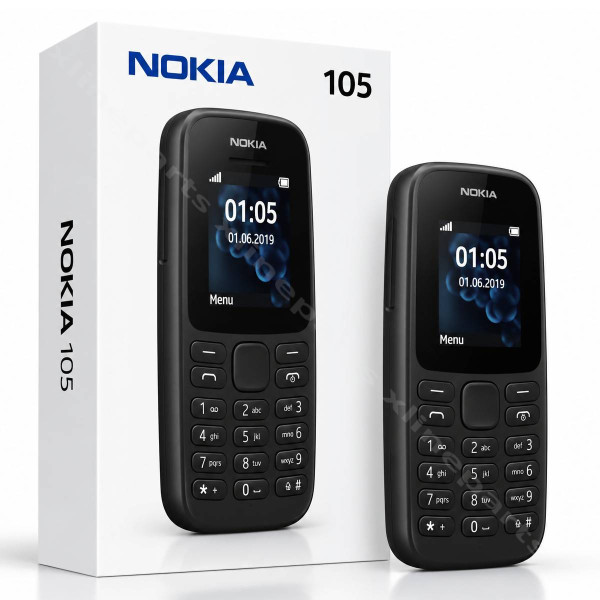 Мобильный телефон Nokia 105 черный GR