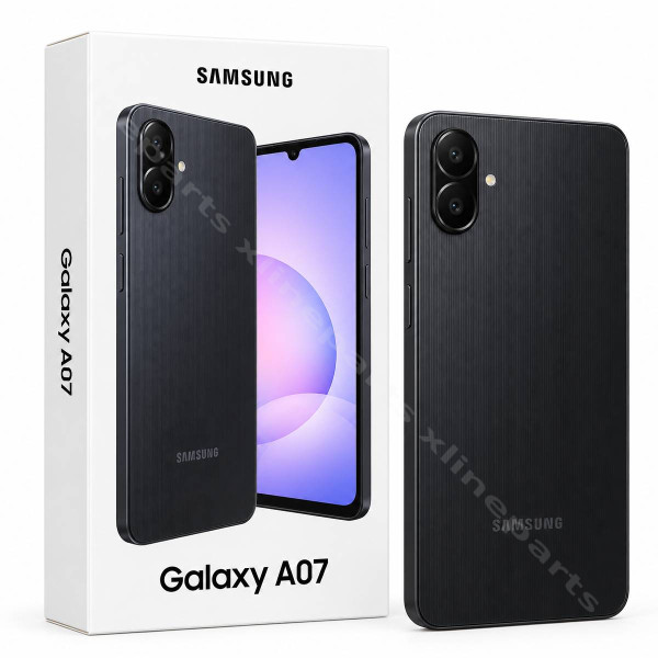 Κινητό Samsung A07 4G A075 4/128GB μαύρο NoEU